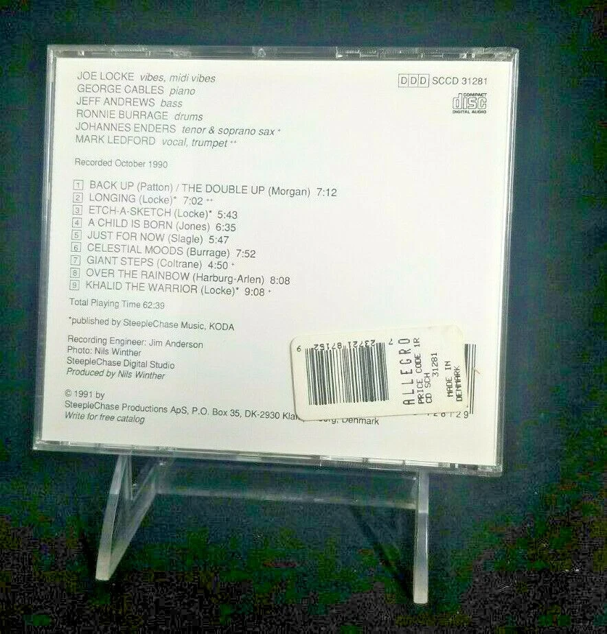 Joe Locke Quintet - Longing (CD) 1991, SteepleChase [Denmark]  Foto 3 de 3