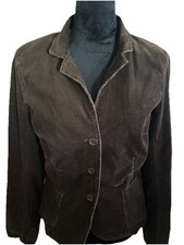 J.Crew Vintage Corduroy Lined Blazer Jacket Brown Size M/L