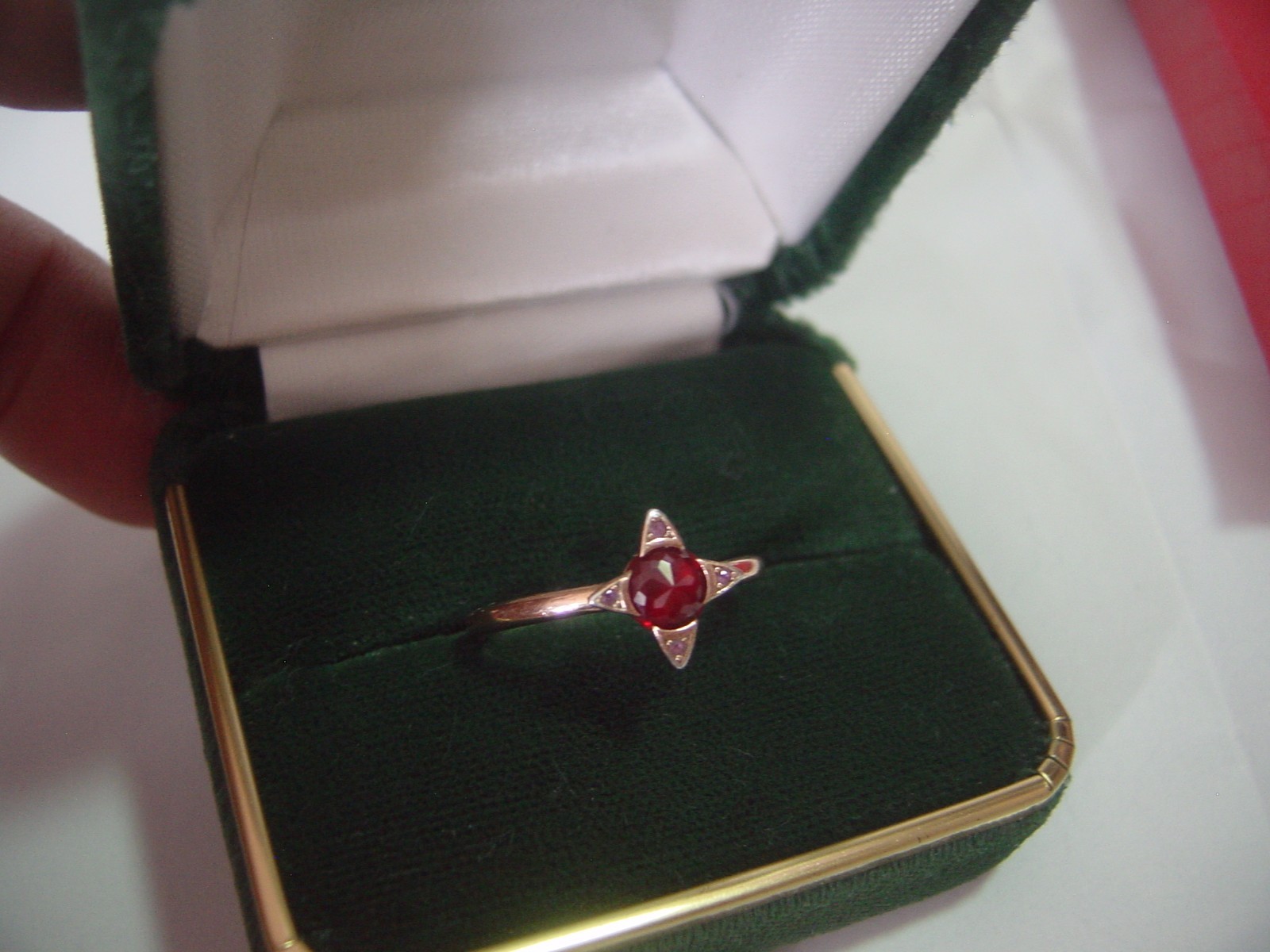 BEAUTIFUL SOLID SILVER & GP RING-THOMAS SABO-SPAR… - image 3