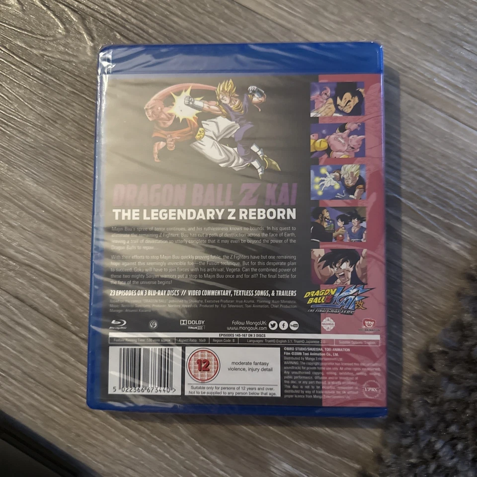 Dragon Ball Z KAI: The Final Chapters - Part 3 (Episodes 145-167) (Blu-ray) NEW - Image 2 of 2