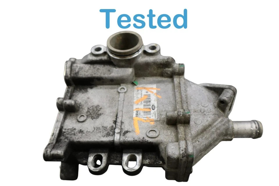 Refrigerador 17-19 Jaguar XF motor diesel EGR prata G4D3-9F464-AD fabricante de equipamento original - Imagem 3 de 4