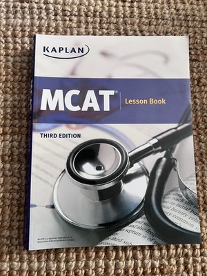 Kaplan MCAT Lesson Book Third Edition - Paperback By Kaplan Excellent Condition
