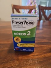 Bausch Lomb PreserVision AREDS 2 Formula 120 Soft Gels Eye Vitamin (S11)