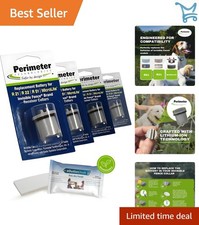 Invisible Fence Collar Battery 4 Pack Compatible with R21 R22 R51 Microlite