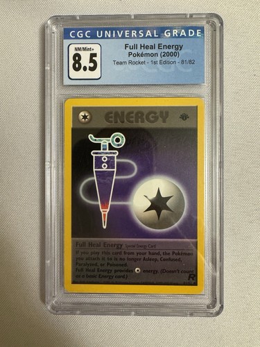 Full Heal Energy (1st Edition) graded CGC 8.5 for sale on eBay