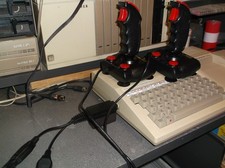 Controladores remotos Cheetah125 ti994 y 4a "(2) + Champ DUAL joystick ADAPTADOR probado
