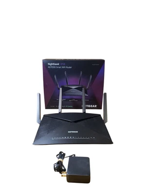 NETGEAR Nighthawk X10 AD7000 7 Port Wireless AD Router 4k Streaming & VR Gaming - Image 1 of 4