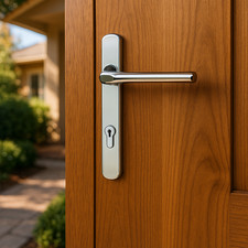 Carlisle Brass M86NP92 Multipoint Door Handles 92mm Euro Profile Polished Chrom