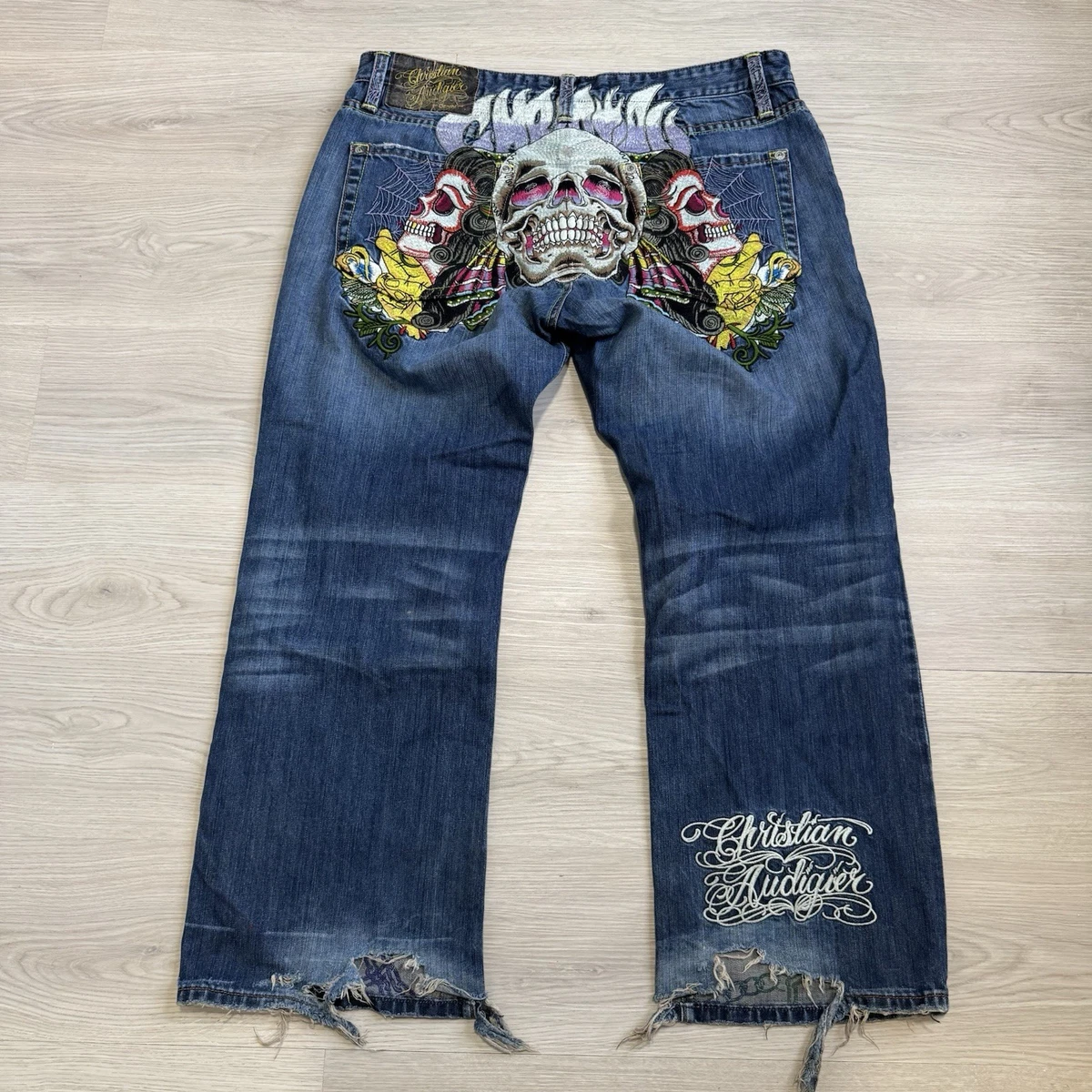 Skull Jeans for Men for sale | eBay