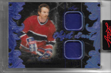 2021-22 Leaf Art Of Hockey Larry Robinson ODA-18 Objet d’art-Purple Relic /20