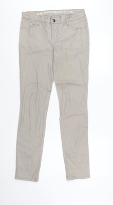 Vila Clothes Damen Beige Chino Hose W29 L32 Slim Fit