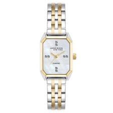 New Anne Klein New York Two Tone Diamond Octa...