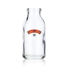 Baileys Likör Mini-Glas Shotglas Stamper Milchflasche 50ml ohne Eiche