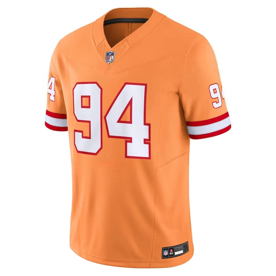 NWT Men's Buccaneers 2025 Orange Retro Game Jersey