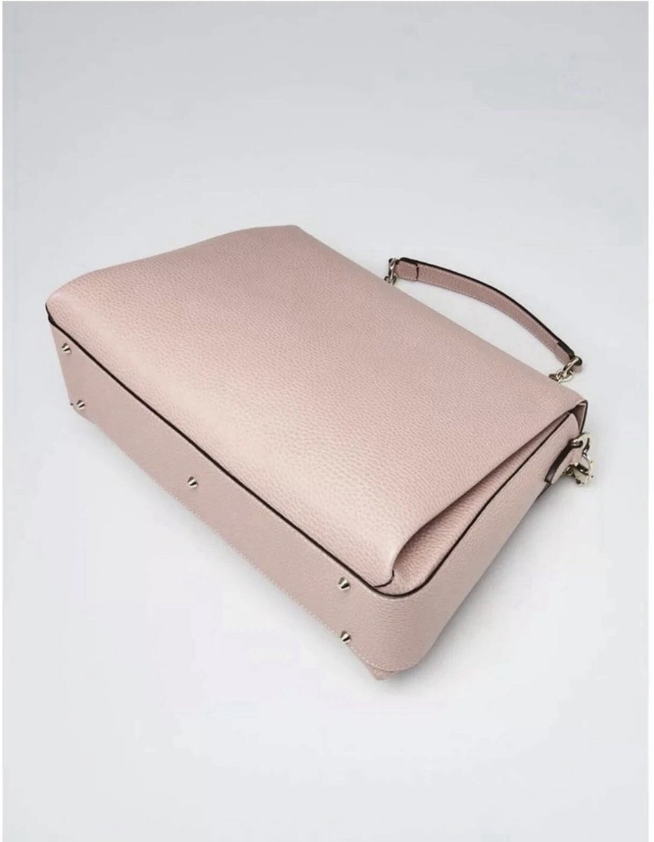 NEW Gucci Interlocking GG LARGE Chain Shoulder Bag Pink Leather
