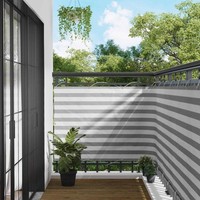Balkonsichtschutz 120 X 400 Cm Oxford-Stoff Rechteckig
