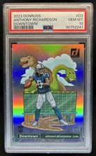 2023 Panini Donruss Anthony Richardson Downtown! SSP RC Rookie #D-3 Colts PSA 10