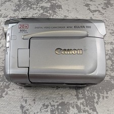 Canon Elura 100 Digital Video Cam 20x Optical Zoom 800x Digital Zoom Parts Only