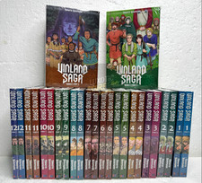 Vinland Saga Manga NUOVO Volume 1-14 Set Completo Versione Inglese Fumetti DHL