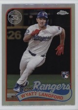 2024 Topps Chrome Update 1989 Topps Baseball Wyatt Langford #89CU-2 1oa8