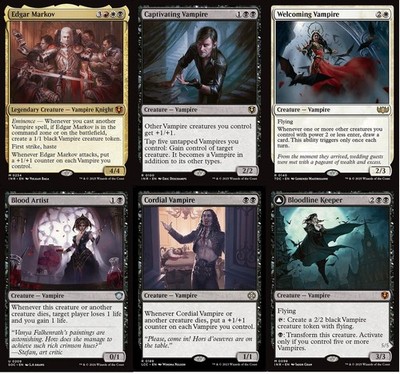 Edgar Markov Commander Deck - 100 Magic Cards EDH-   Bloodline Keeper -  NM
