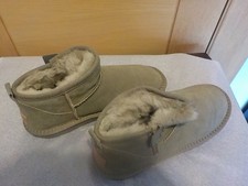 UGG Classic Ultra Mini Boots With Zip Caribou - UK6 - Unworn