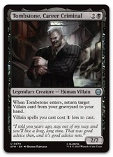 Tombstone, Career Criminal #70 (NM) Spider-Man SPM Magic MTG