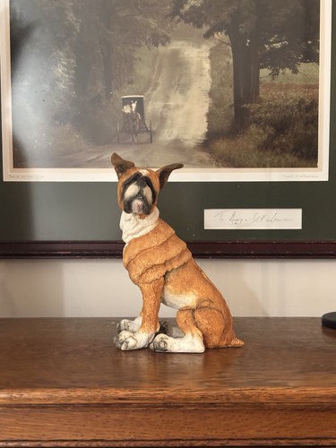 2001 A Breed Apart Boxer Dog Figurine #70013