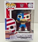 MR. AMERICA HULK HOGAN WWE WWF WCW Funko POP! #162 Vinyl Figure NEW / MINOR WEAR