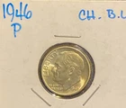 1946 (P) Roosevelt Dime 90% Silver About Uncirculated AU