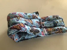 rice flax heat pad hot/cold shoulder neck wrap pack Bag 21x6''pain aid Butterfly