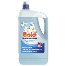 Bold Professional Laundry Liquid - Lotus Flower & Waterlilly 4.95L - 110 Washes 7.91 per litre