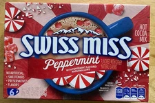 Swiss Miss Peppermint Hot Cocoa Mix With Marshmallows 6 Count Pack