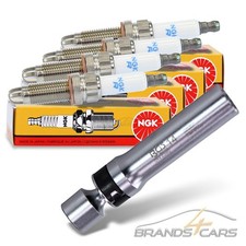 4x NGK Z�NDKERZEN +BGS Z�NDKERZEN GELENKEINSATZ 14mm F�R BMW 1-ER E81 E87 E88