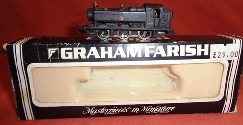 Graham Farish Spur N 0-6-0 Pannier Tank BR schwarz 9401 Lok verpackt | Condition: Used