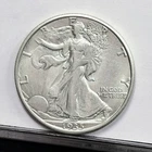1935-D Liberty Walking Half Dollar - Ch AU Details, Cleaned (#59711-L)