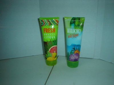 Set Of 2 Bath & Body Works Ultra Shea Body Cream 24 Hr Moisture (Waikiki & Citru