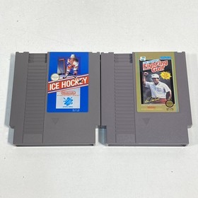 Lee Trevino's Fighting Golf & Ice Hockey - NES (Near CIB)