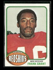 1976 Topps #151 Frank Grant Washington Redskins