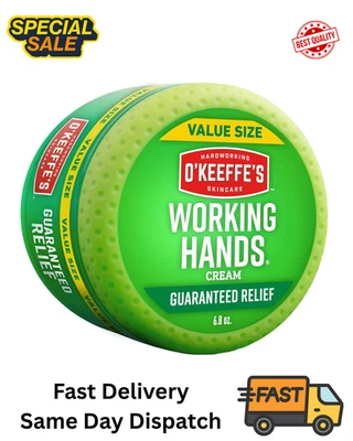 O'Keeffe's® Working Hands Value Size Jar 193g, packaging may vary | UK