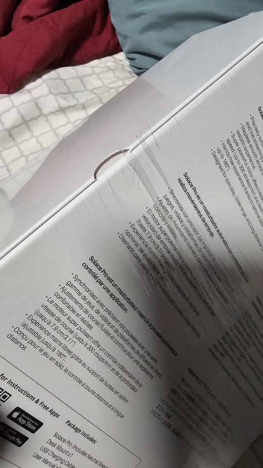 Lovense Solace Pro fechado novo em folha - Imagem 2 de 3