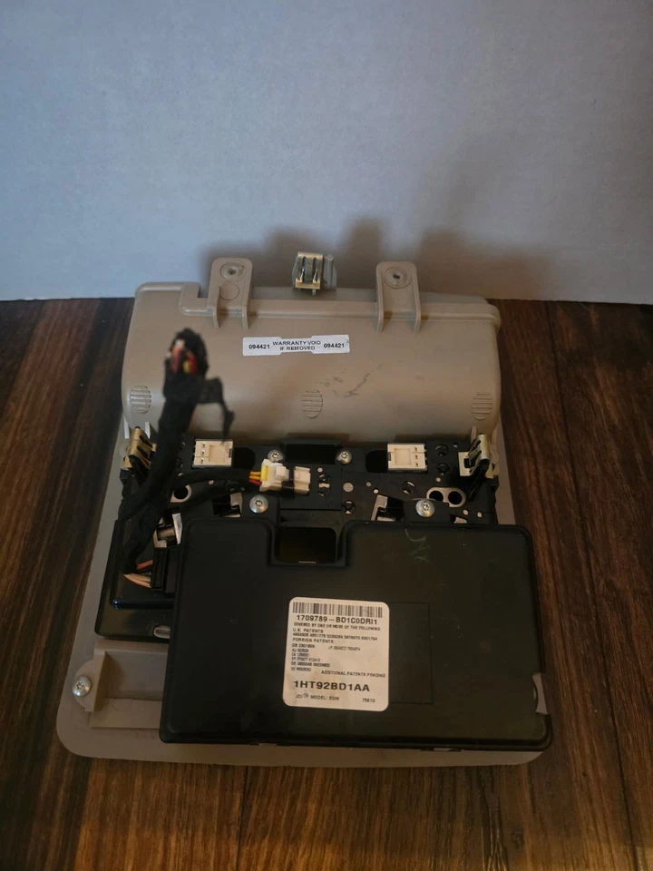 Gafas de sol Chrysler 300 2005-2007 consola superior almacenamiento luces dobles Foto 3 de 3