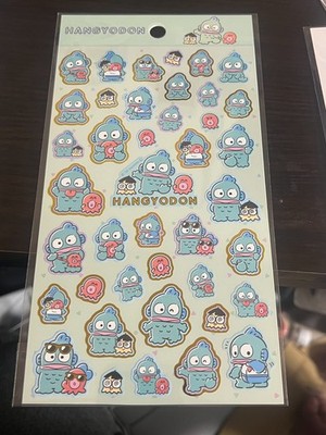 Sanrio Stickers Hangyodon kawaii Cute stationery Limited Japan New F/S