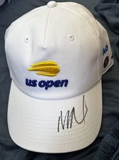 Mirra Andreeva Signed US Open Grand Slam Hat With Proof