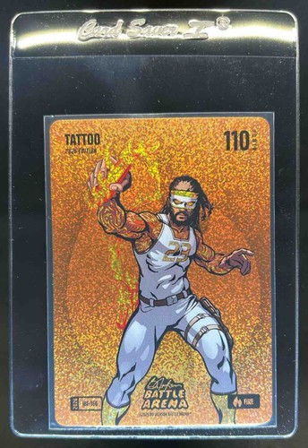 2026 Battle Arena Bo Jackson Tattoo Fire #IBF-166