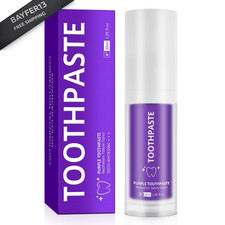 Purple Toothpaste, Teeth Whitening Colour Corrector 1 Fl Oz Pack of 1
