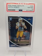 2020 Panini Absolute - Rookie Justin Herbert #167 (RC)
