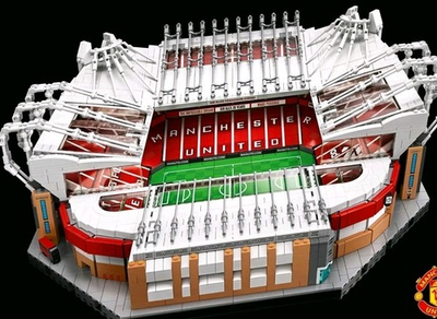 #ad Brand New Old Trafford Manchester United Soccer Stadium Like LEG0 10272 $219.99