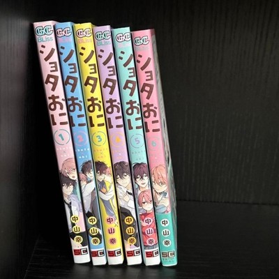 Shota Oni by Miyuki Nakayama Japanese BL Manga Vol.1-6 Latest Set Free Shipping