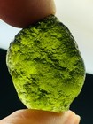35carats RAW MOLDAVITE from Czech Republic Meteorite impact with a COA — photo 2